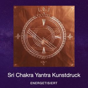 Sri Chakra Yantra Kunstdruck